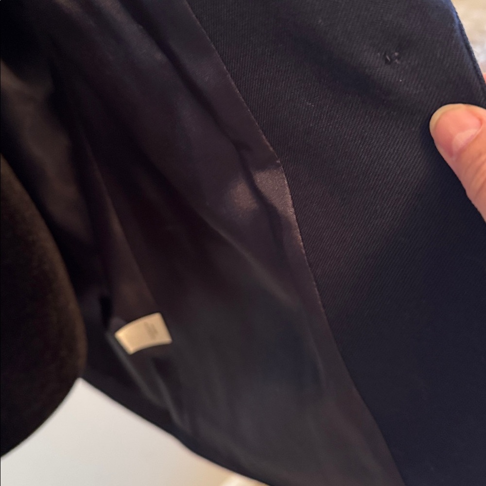 Pendleton Petite Navy Wool Blazer - image 3